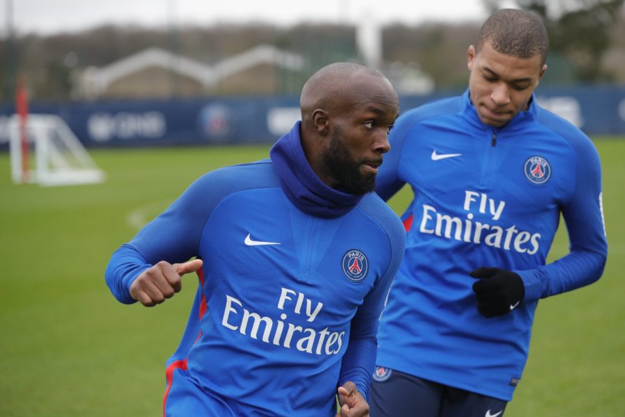 Premier entraînement de Lassana Diarra au PSG, Mbappé et Neymar aussi présents