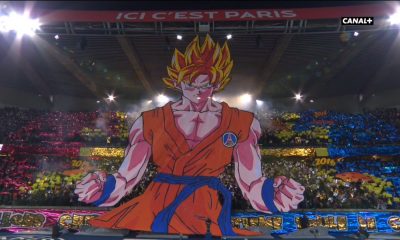 PSGOM - Le CUP concernant son tifo Sangoku Le PSG adore, il en redemande