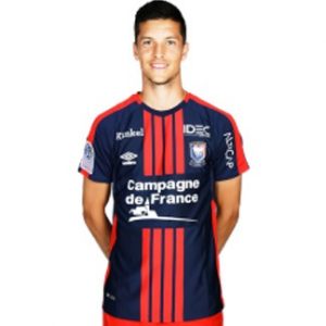 Stef Peeters milieu de terrain Stade Malherbe Caen