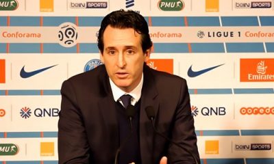 Unai Emery PSG/Strasbourg