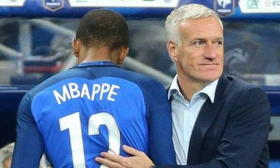 Deschamps Mbappé le sait, il est capable d'évoluer à tous les postes offensifs