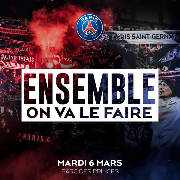 PSG/Real Madrid - Le club lance l'opération "Ensemble on va le faire" !