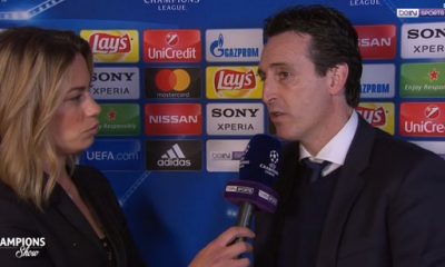 Unai Emery réaction PSG/Real Madrid