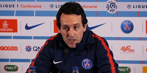 Unai Emery conférence de presse PSG