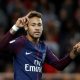 CaenPSG - Neymar célèbre la qualification des Parisiens