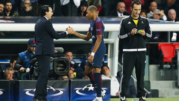 Kylian Mbappé remercie simplement Unai Emery