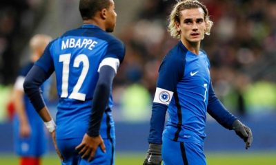 L'Equipe de France devrait jouer avec le trio Mbappé, Giroud et Griezmann contre le Pérou