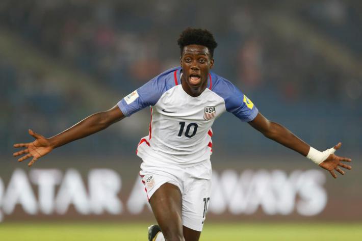 Timothy Weah ne s'attendait pas à jouer autant en sélection