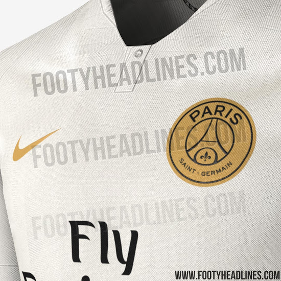 Le maillot extérieur du PSG pour la saison 2018-2019 annoncé par Footy Headlines