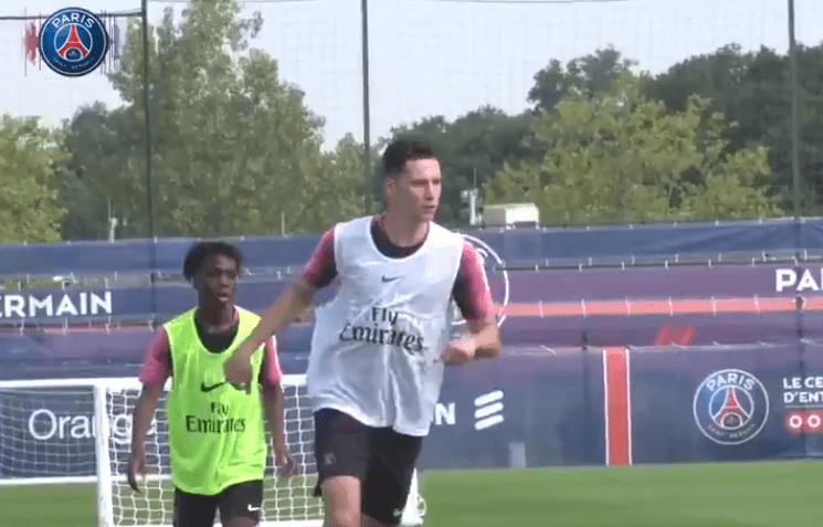 Lo Celso, Trapp et Draxler ont participé au jeu durant l'entraînement du PSG ce mardi