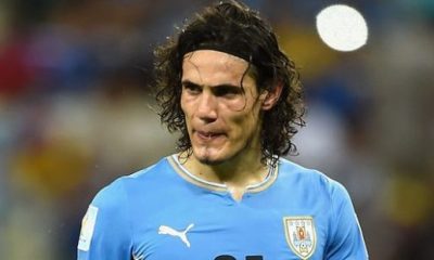 Edinson Cavani Je pense que ma blessure n'est pas grave