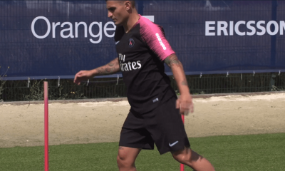 Mardi, Marco Verratti s'est entraîné à l'écart du groupe du PSG