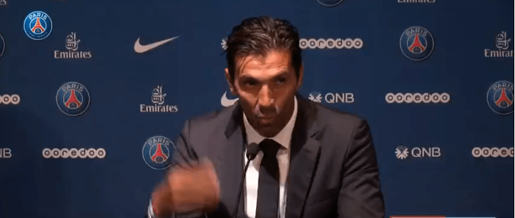 Gianluigi Buffon en conf : ambition et statut "je vais faire tout mon possible"