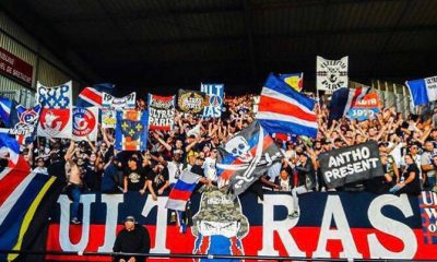 NîmesPSG - Le Stade des Costières au complet, avec plus de 900 supporters parisiens dans le parcage