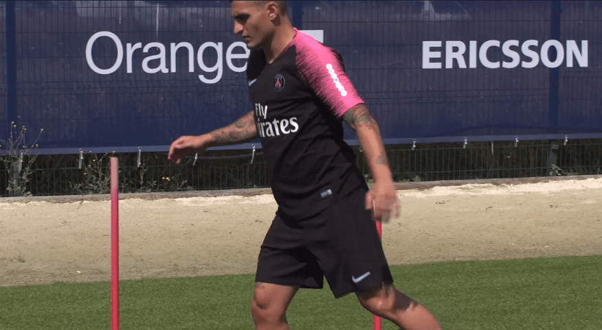 NîmesPSG - Verratti à l'entraînement ce vendredi, Kurzawa toujours pas et Weah pas cette fois