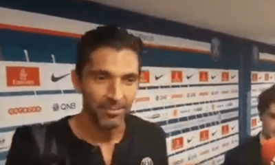 PSG/Caen - Buffon "Je suis très content du match de ce soir"