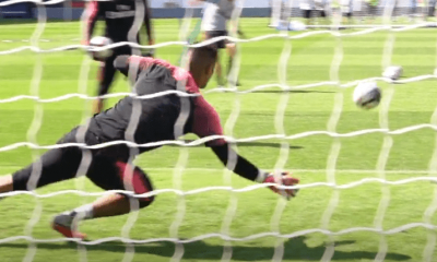 L'entraînement des gardiens du PSG de mardi à revivre au plus près de Buffon, Areola et Trapp grâce à Dugout