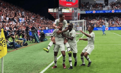 Les images du PSG ce dimanche : La victoire à Guingamp encore savourée