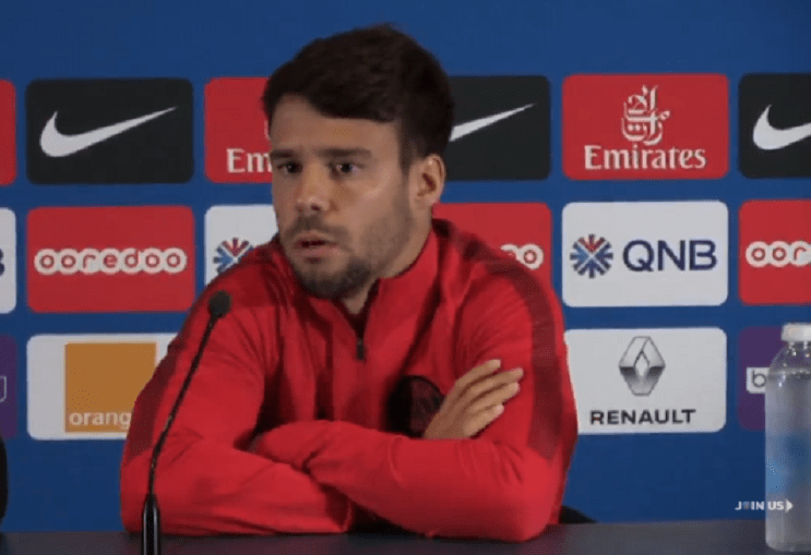 PSG/Saint-Etienne - Bernat en conf "Je viens ici pour jouer et grandir comme footballeur"