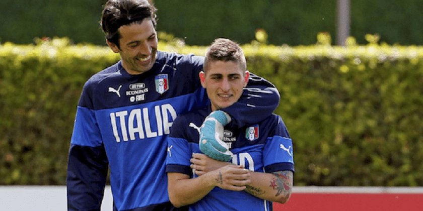 Buffon Verratti est un joueur incroyable, c'est à mon avis le seul vrai talent du football italien en ce moment