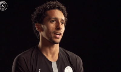 Marquinhos "on se rend compte de la grandeur du football, de la grandeur du PSG"