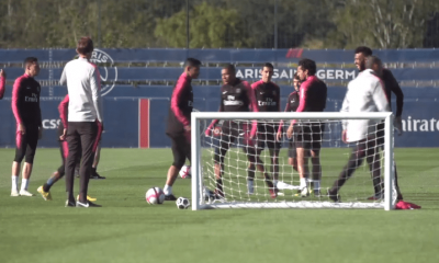 Les images du PSG ce mardi : entraînement et partage