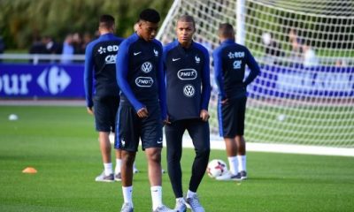 FranceIslande - L'équipe française selon la presse Kimpembe et Mbappé titulaires, ce dernier en pointe