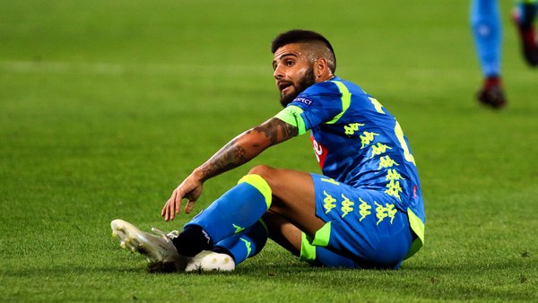 PSG/Naples - Insigne forfait ce weekend et incertain pour le déplacement à Paris