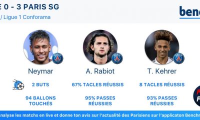 Le top 3 des joueurs du PSG contre Nice établi par Benchr