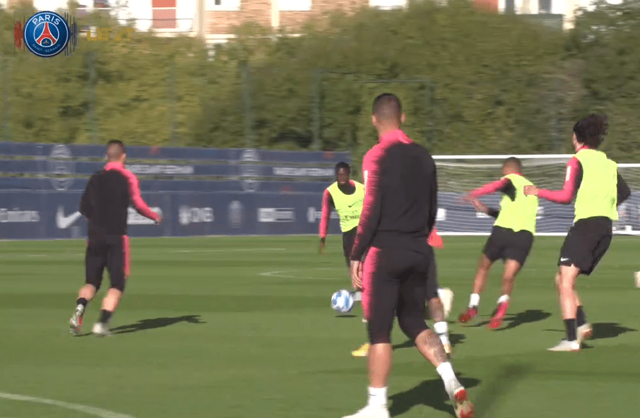 Les images du PSG ce lundi : entraînement et travail de Dani Alves