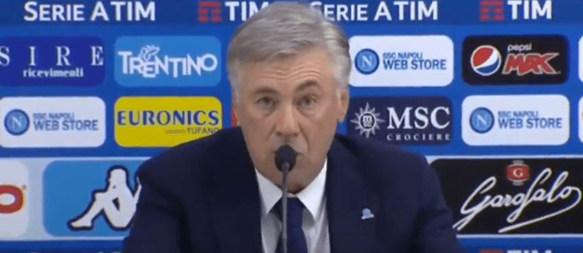 Naples/PSG - Ancelotti donne son avis sur le match, Mbappé, Neymar et Verratti