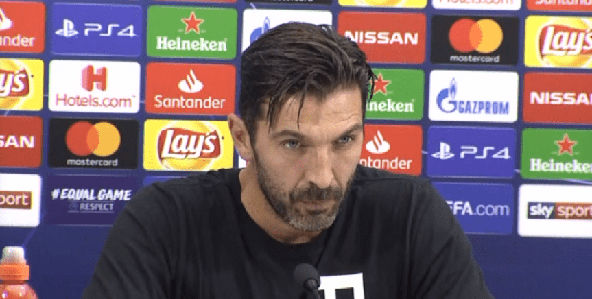 Naples/PSG - Buffon en conf "Nous savons que gagner est très important et que ce serait une grande chose"