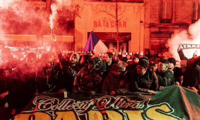 Le Collectif Ultras Paris a rendu hommage aux victimes des attentas de Paris du 13 novembre 2015