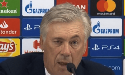 NaplesPSG - Ancelotti Paris imprévisible, Buffon, confiance et la situation du groupe.