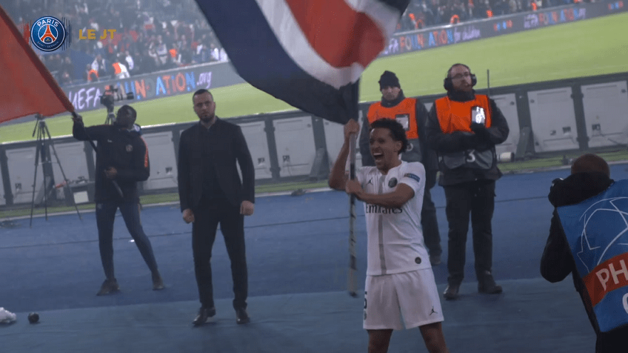 Les images du PSG ce jeudi : célébrations de la victoire contre Liverpool