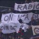 Orléans/PSG - La banderole des Ultras parisiens "Rabiot on n'a pas besoin de toi"