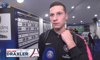 Bordeaux/PSG - Draxler "Nous n'étions pas à 100%... Nous aurions peut être pu obtenir un ou deux pénalty "