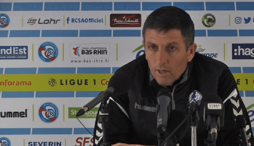 Strasbourg/PSG - Laurey "Malheureusement il y a un rosier en face"