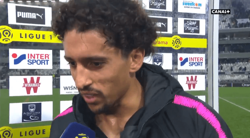 Bordeaux/PSG - Marquinhos "C'est mérité. Ils ont fait le match qu'il fallait"