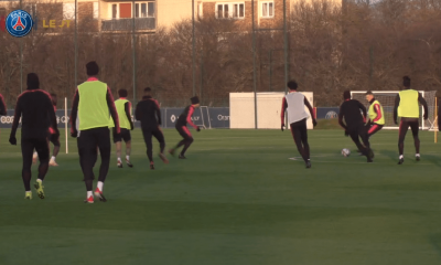 Les images du PSG ce jeudi : entraînement avec les vainqueurs du jour