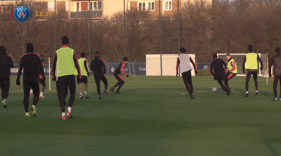 Les images du PSG ce jeudi : entraînement avec les vainqueurs du jour