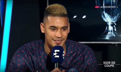 Alphonse Areola évoque la victoire contre Pontivy, le brassard de capitaine et saison avec Buffon