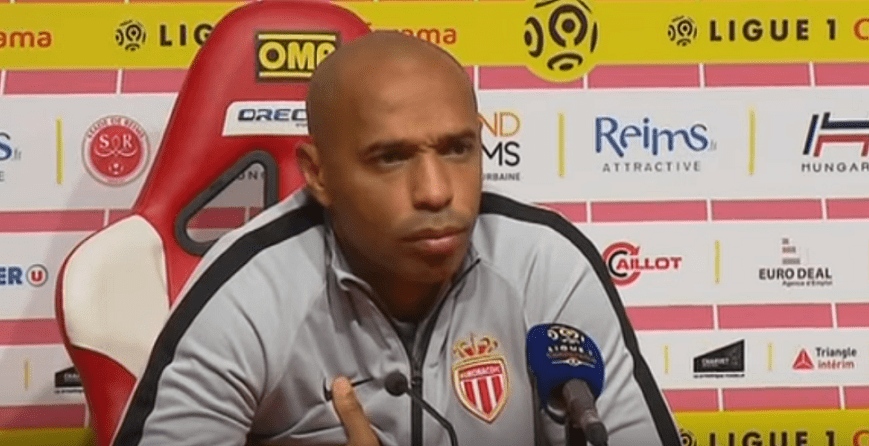 Ligue 1 - Thierry Henry est déjà reparti, puisqu'il est suspendu par l'AS Monaco