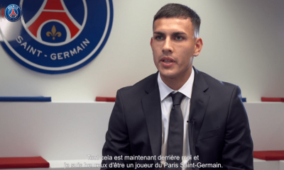 Leandro Paredes "Di Maria qui m’a déjà présenté le club et la ville...J’ai hâte"