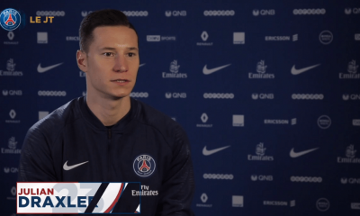 Draxler "Je pense avoir progressé, particulièrement depuis l’arrivée de Thomas Tuchel"