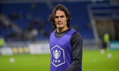 Edinson Cavani absent de l'entraînement collectif du PSG ce jeudi