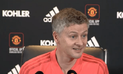 Manchester United/PSG - Solskjaer en conf : "On ne pourrait pas être dans un meilleur état d'esprit"