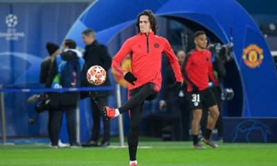 Cavani pourrait être absent seulement 2 semaines de plus, indique RMC Sport