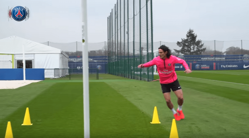 Cavani et Draxler ont travaillé sur le terrain ce mercredi !