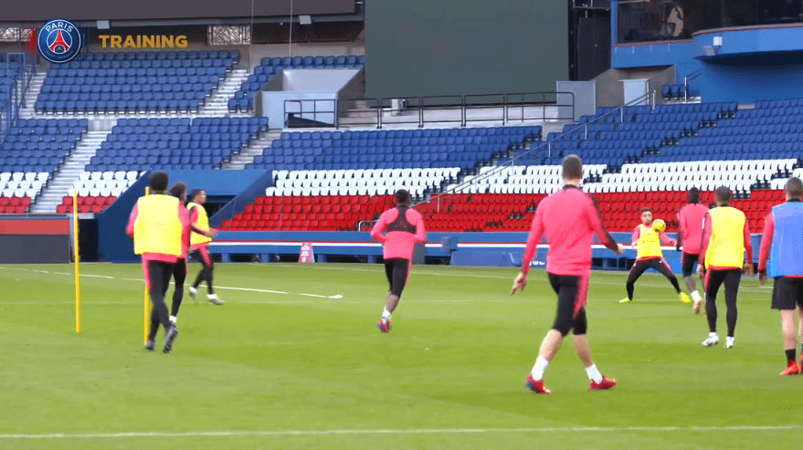 Les images du PSG ce dimanche : réserve, U19 et reprise de l'entraînement au Parc des Princes